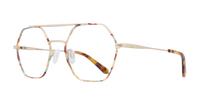 Gold House of Holland Merlin Aviator Glasses - Angle