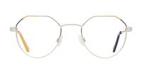 Gold House of Holland Mixtape Round Glasses - Front