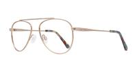 Gold House of Holland Viper Aviator Glasses - Angle