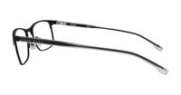 Matte Black Hugo Boss BOSS 0967 Rectangle Glasses - Side