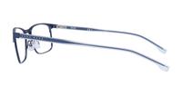 Matte Blue Hugo Boss BOSS 0967 Rectangle Glasses - Side