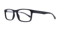 Matte Black Hugo Boss BOSS 1075 Rectangle Glasses - Angle
