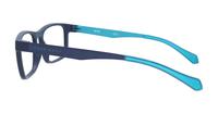 Matte Blue Hugo Boss BOSS 1075 Rectangle Glasses - Side