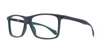Grey / Green Hugo Boss BOSS 1116 Rectangle Glasses - Angle