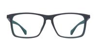 Grey / Green Hugo Boss BOSS 1116 Rectangle Glasses - Front
