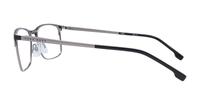 Matte Black/ Ruthenium Hugo Boss BOSS 1186-56 Rectangle Glasses - Side