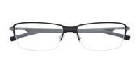 Matte Black Hugo Boss BOSS 1259 Square Glasses - Flat-lay