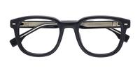 Black Hugo Boss BOSS 1319/BB Round Glasses - Flat-lay