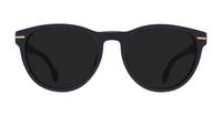 Matte Black Hugo Boss BOSS 1324 Round Glasses - Sun