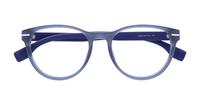 Matte Blue Hugo Boss BOSS 1324 Round Glasses - Flat-lay