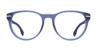 Matte Blue Hugo Boss BOSS 1324 Round Glasses - Front