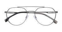 Ruthenium Hugo Boss BOSS 1327 Round Glasses - Flat-lay