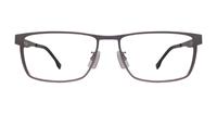 Matte Ruthenium Hugo Boss BOSS 1342/F Rectangle Glasses - Front