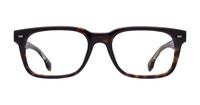 Havana Hugo Boss BOSS 1383-53 Rectangle Glasses - Front