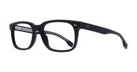 Black Hugo Boss BOSS 1383-55 Rectangle Glasses - Angle