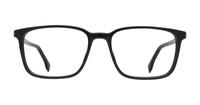 Black Hugo Boss BOSS 1436 Rectangle Glasses - Front