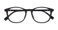 Black Hugo Boss BOSS 1437 Round Glasses - Flat-lay