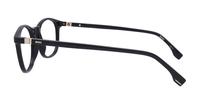 Black Hugo Boss BOSS 1437 Round Glasses - Side