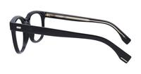 Black Hugo Boss BOSS 1444/N Rectangle Glasses - Side
