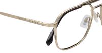 Gold Hugo Boss BOSS 1449 Rectangle Glasses - Detail