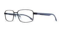 Matte Black Hugo Boss BOSS 1470/F Square Glasses - Angle