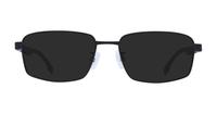 Matte Black Hugo Boss BOSS 1470/F Square Glasses - Sun