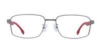 Matte Dark Ruthenium Hugo Boss BOSS 1470/F Square Glasses - Front