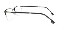 Matte Black Gold Hugo Boss BOSS 1616/F Rectangle Glasses - Side