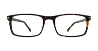 Havana Hugo Boss BOSS 1630 Rectangle Glasses - Front