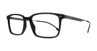 Black Dark Ruthenium Hugo Boss BOSS 1643 Rectangle Glasses - Angle