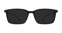 Black Dark Ruthenium Hugo Boss BOSS 1643 Rectangle Glasses - Sun