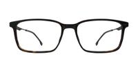 Havana Matte Black Hugo Boss BOSS 1643 Rectangle Glasses - Front