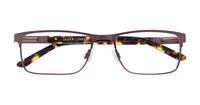 Brown Jasper Conran JCM009 Rectangle Glasses - Flat-lay