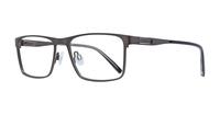 Dark Gunmetal Jasper Conran JCM030 Rectangle Glasses - Angle