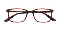 Brown Jasper Conran JCM042 Rectangle Glasses - Flat-lay