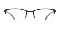 Matt Black Jasper Conran JCM053 Rectangle Glasses - Front