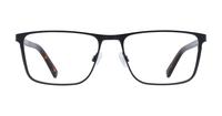 Matt Black Jasper Conran JCM059 Rectangle Glasses - Front