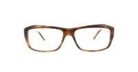 Brown marble Jil Sander 2687 Rectangle Glasses - Front