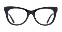 Black/Gold Jimmy Choo JC276 Cat-eye Glasses - Front