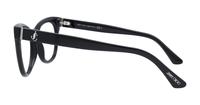 Black/Gold Jimmy Choo JC276 Cat-eye Glasses - Side
