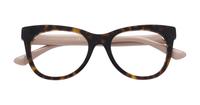 Havana Jimmy Choo JC276 Cat-eye Glasses - Flat-lay