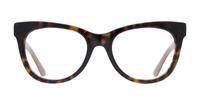 Havana Jimmy Choo JC276 Cat-eye Glasses - Front