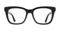 Black Glitter Jimmy Choo JC277 Square Glasses - Front