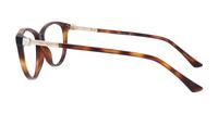 Dark Havana Jimmy Choo JC287 Cat-eye Glasses - Side
