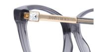 Grey Jimmy Choo JC287 Cat-eye Glasses - Detail