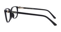 Black Jimmy Choo JC308 Rectangle Glasses - Side