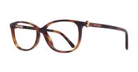 Havana Jimmy Choo JC308 Rectangle Glasses - Angle