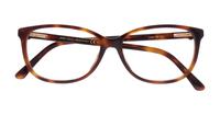 Havana Jimmy Choo JC308 Rectangle Glasses - Flat-lay