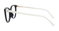 Black/Ivory Jimmy Choo JC309 Cat-eye Glasses - Side