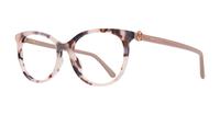Havana Pink Jimmy Choo JC309 Cat-eye Glasses - Angle
